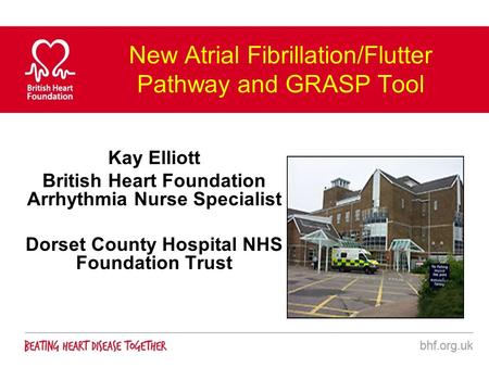 New Atrial Fibrillation/Flutter Pathway and GRASP Tool