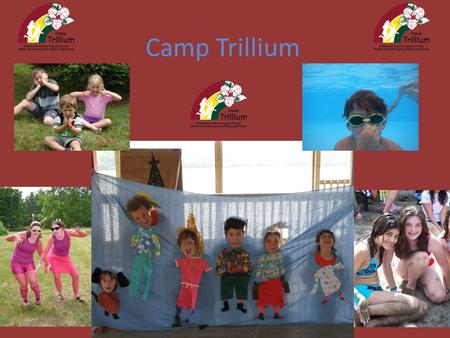 Camp Trillium. Who is Camp Trillium? Camp Trillium is an organization that provides recreational programs for children living with cancer and their families.