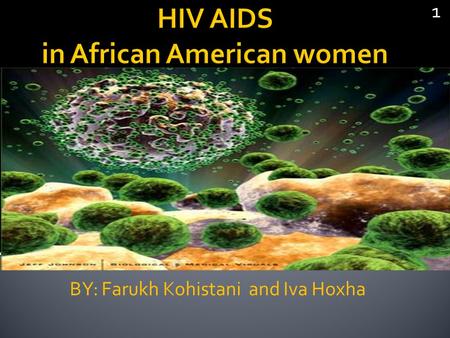 HIV AIDS in African American women