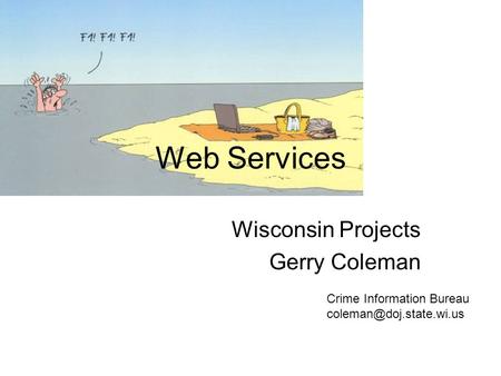 Web Services Wisconsin Projects Gerry Coleman Crime Information Bureau
