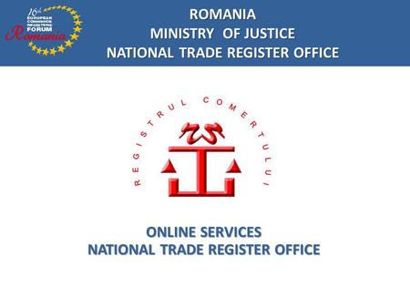 NATIONAL TRADE REGISTER OFFICE NATIONAL TRADE REGISTER OFFICE