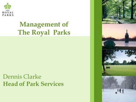 Management of The Royal Parks