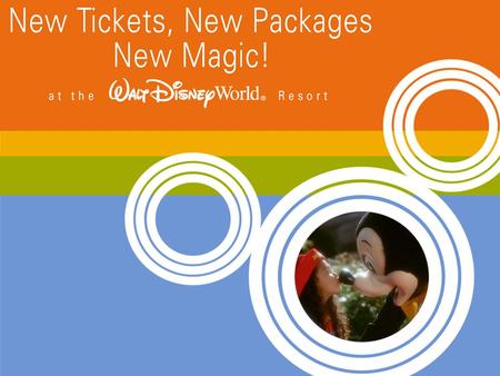 2 Agenda Introduction Resort Benefits New Tickets New Packages Just for You.