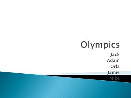 Jack Adam Orla Jamie Mike. The committee breached regulations on international ticket sales Allegations surfaced that Olympic officials were controlling.