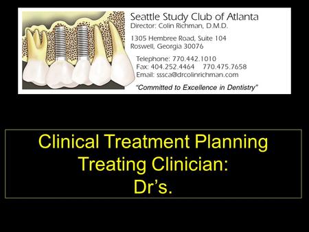 Clinical Treatment Planning