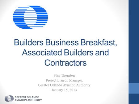 Builders Business Breakfast, Associated Builders and Contractors