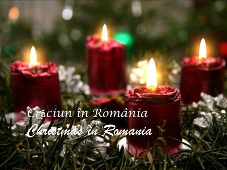 Crăciun în România Christmas in Romania.