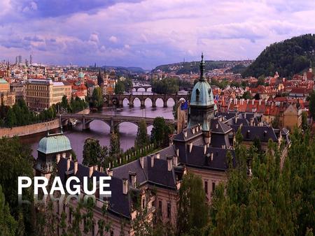 The magical city of bridges, cathedrals, gold-tipped towers and church domes, whose image has been mirrored in the surface of the Vltava river for more.
