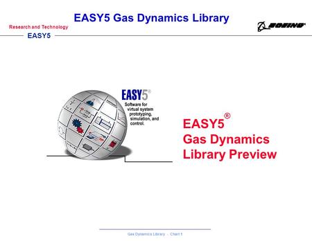 EASY5® Gas Dynamics Library Preview 1 1.