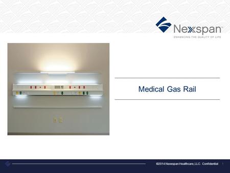 Medical Gas Rail.