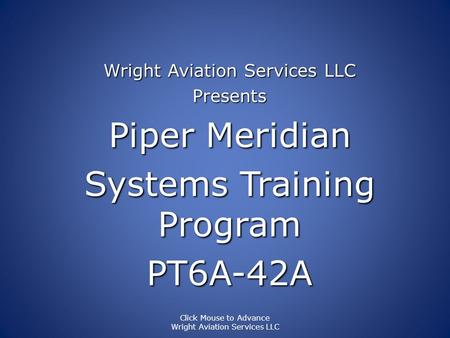 Systems Training Program PT6A-42A