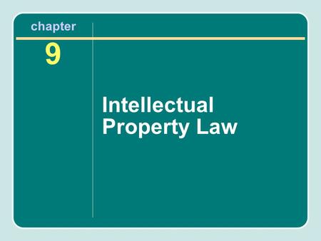 Chapter 9 Intellectual Property Law. Sources of Revenue in Sport Tangible sources –Merchandise –Tickets –Concessions Intangible sources –Player or team.