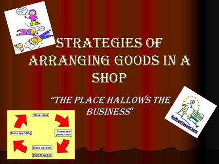 STRATEGIES OF ARRANGING GOODS IN A SHOP THE PLACE hallows THE BUSINESS THE PLACE hallows THE BUSINESS.