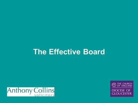 The Effective Board the role key stakeholders legal structure duties decision-making preparing for Board Meetings START FINISH chairing.