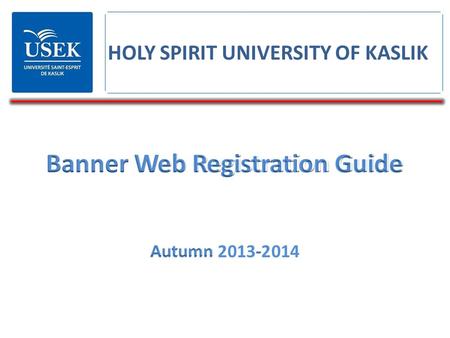 Banner Web Registration Guide