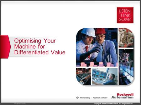 Optimising Your Machine for Differentiated Value