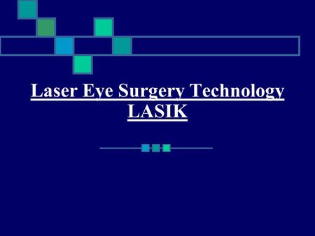Laser Eye Surgery Technology LASIK. Anatomy of the eye.