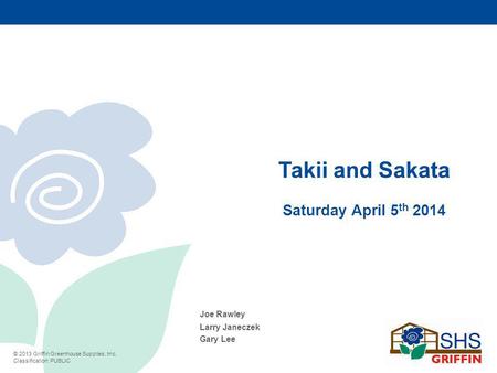 Takii and Sakata Saturday April 5th 2014