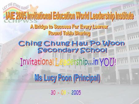 Invitational Leadership...in YOU!