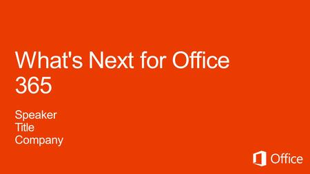 Office 365 Open & FPP model overview Whats Next.