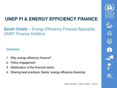unep fi & energy efficiency Finance