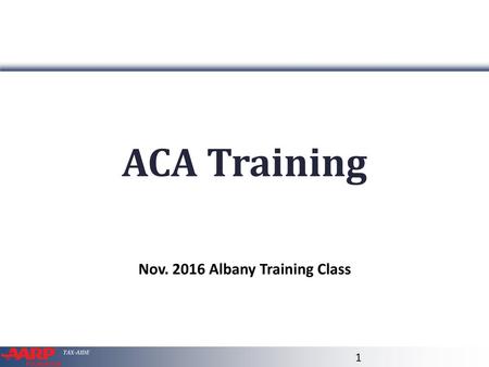 Nov Albany Training Class