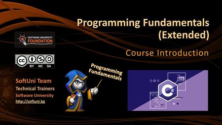 Programming Fundamentals (Extended)