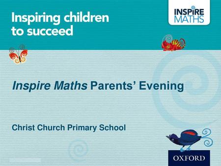 Inspire Maths Parents’ Evening