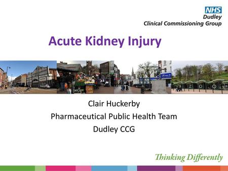 Clair Huckerby Pharmaceutical Public Health Team Dudley CCG