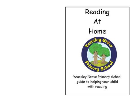 Reading At Home Yearsley Grove Primary School