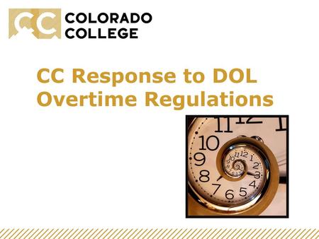CC Response to DOL Overtime Regulations