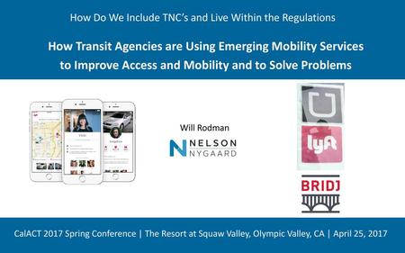 How Transit Agencies are Using Emerging Mobility Services