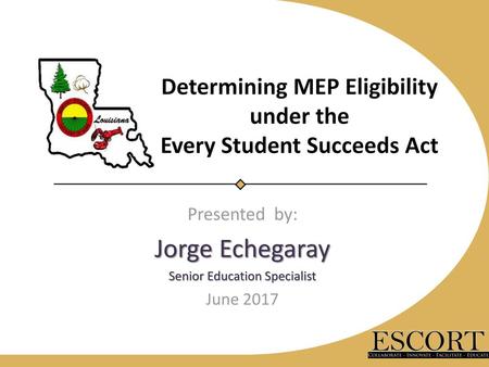 Determining MEP Eligibility under the Every Student Succeeds Act