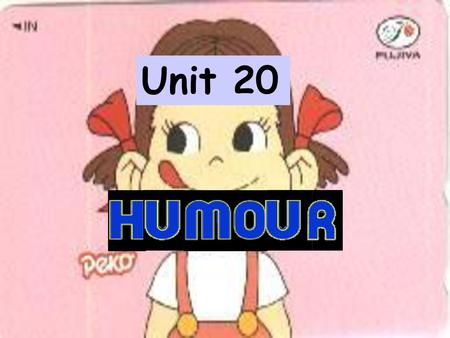 Unit 20.