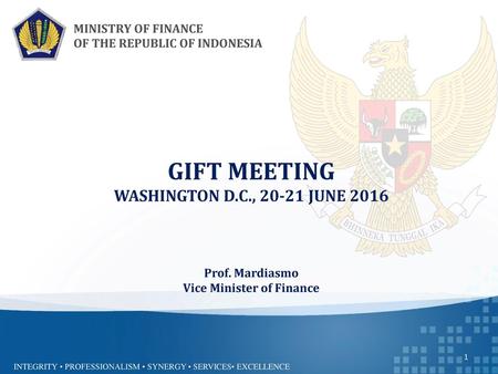 Vice Minister of Finance
