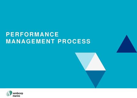 agenda What is the new Performance Management System