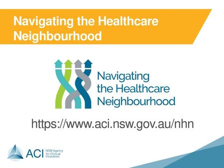 Navigating the Healthcare Neighbourhood