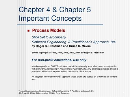 Chapter 4 & Chapter 5 Important Concepts