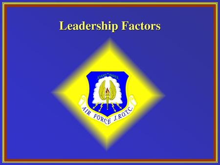 Leadership Factors.