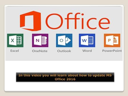 1. Open any Office 2016 app, such as Word, and create a new document.