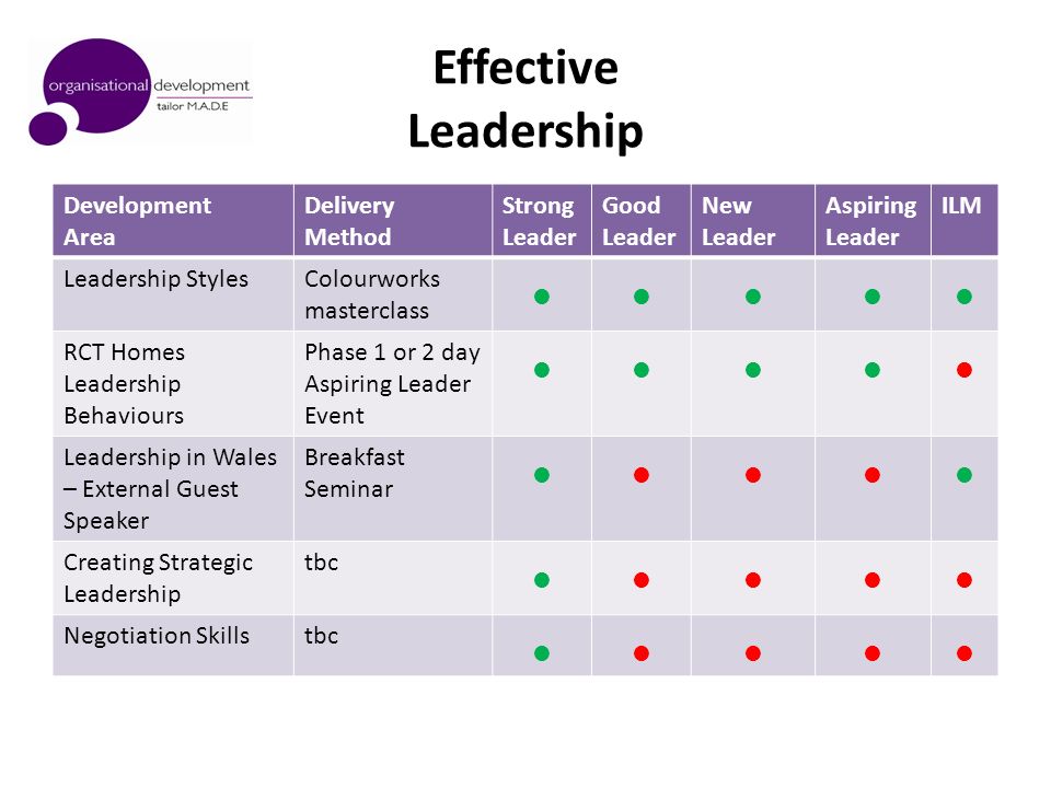 methods of developing strategic leadership skills