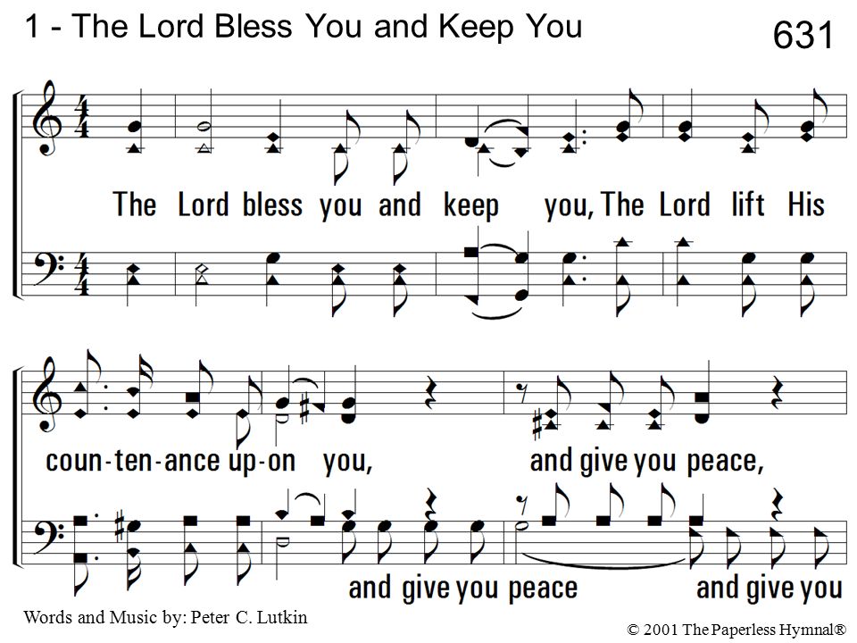 The Lord Bless You And Keep You The Lord Lift His Countenance Upon You And Give You Peace The Lord Make His Face To Shine Upon You And Be Gracious Ppt