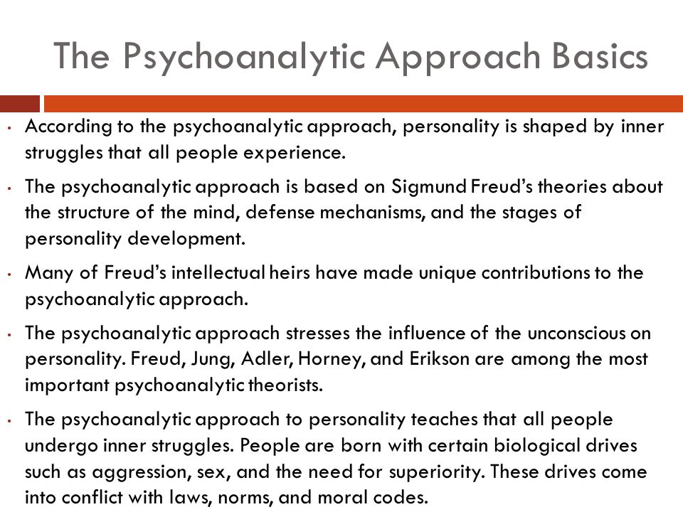 psychoanalytic theory of play
