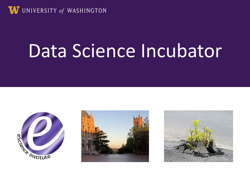 ß ß Data Science Incubator. This morning Context: A Data Science  Environment Data Science Studio Pilot Incubator Program Discussion ppt  download