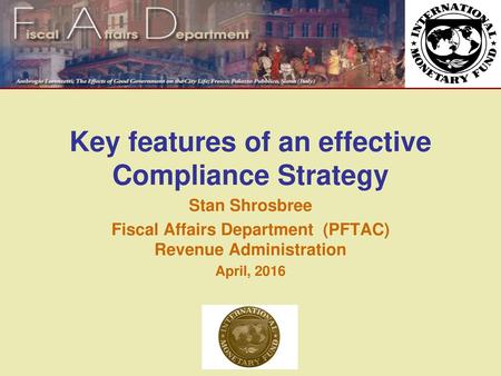 Key features of an effective Compliance Strategy