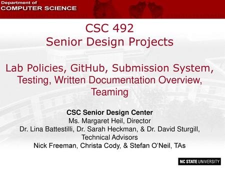 CSC Senior Design Center
