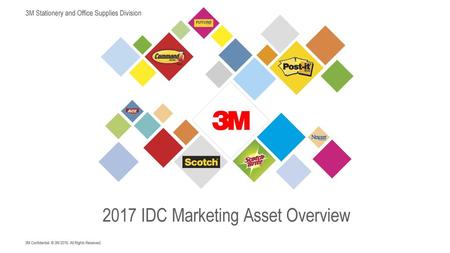 2017 IDC Marketing Asset Overview