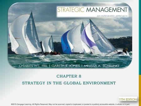 Chapter 8 Strategy in the Global Environment