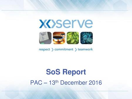 SoS Report PAC – 13th December 2016.