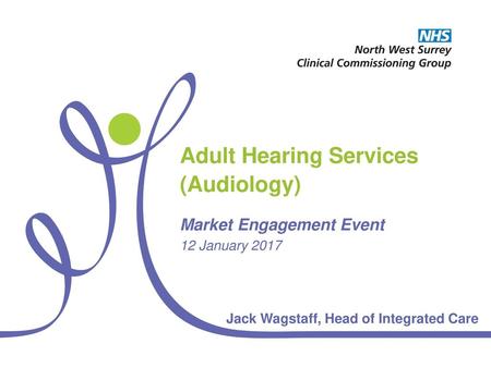 Adult Hearing Services (Audiology)